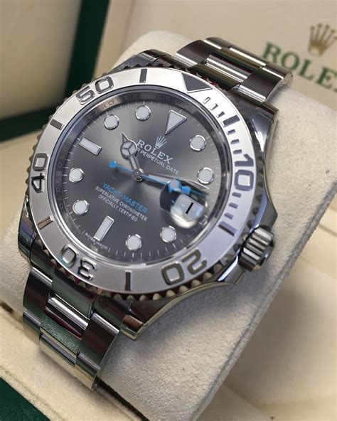 rolex yacht master rhodium 116622|rolex yacht master 16622 40mm.